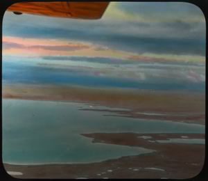 Image: Flying over the West End of Mistastin Lake, Labrador 